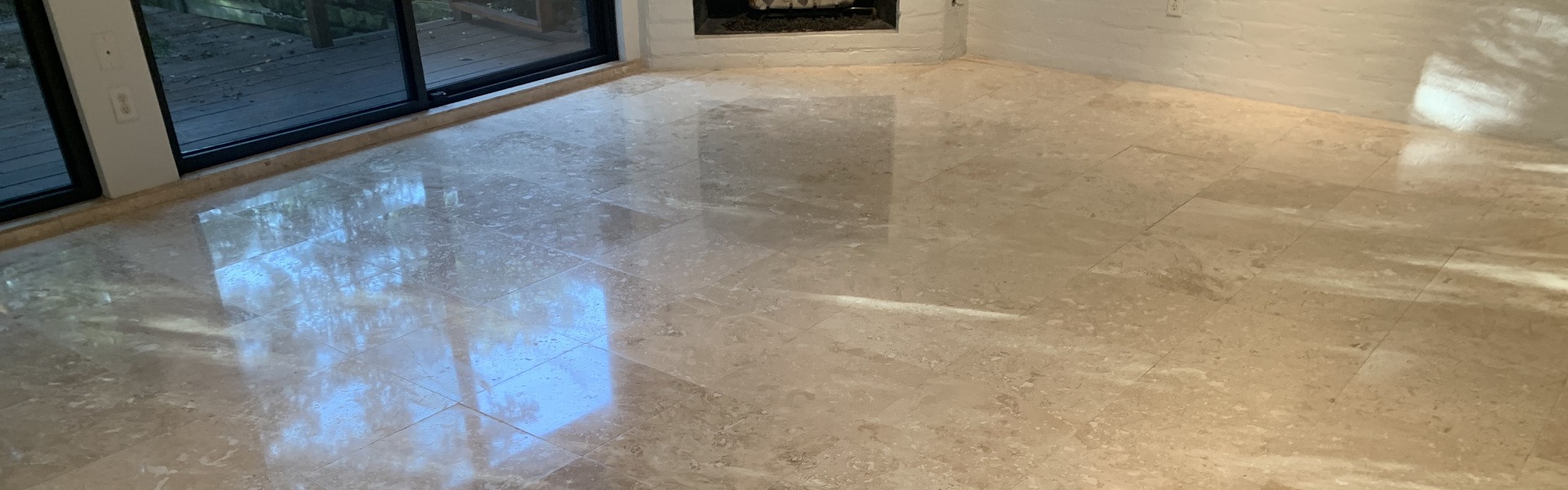 Travertine Cleaning & Polishing Services near Coppell, Texas